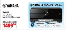 2001 Audio Video RXA4A 7.2-Ch. 8K MusicCast Receiver offer