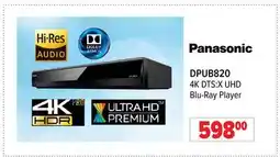 2001 Audio Video DPUB820 4K DTS:X UHD Blu-Ray Player offer