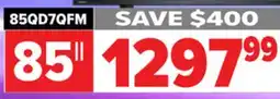 2001 Audio Video HISENSE 85QD7QFM - 85 MINI-LED 144HZ 600 NIT offer