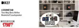 2001 Audio Video KEF Two-Way Bass Reflex Bookshelf Loudspeaker offer