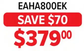 2001 Audio Video EAHA800EK TECHNICS True Wireless Headphones offer
