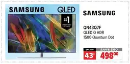 2001 Audio Video QN43Q7F 43 SAMSUNG QLED Q HDR 1500 Quantum Dot offer
