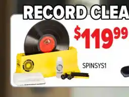 2001 Audio Video SPINSYS1 RECORD CLEANING KITS offer