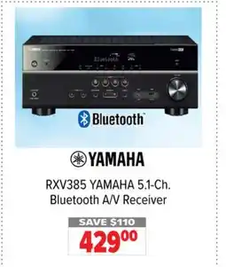 2001 Audio Video RXV385 YAMAHA 5.1-Ch. Bluetooth A/V Receiver offer