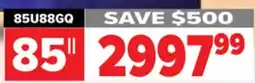 2001 Audio Video 85U88GQ 85 Hisense Mini - LED Pro TV offer