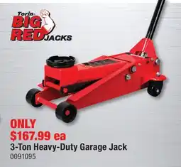 PartSource 3-Ton Heavy-Duty Garage Jack offer