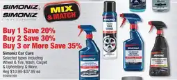 PartSource Simoniz Car Care offer