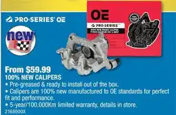 PartSource 100% NEW CALIPERS offer