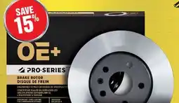 PartSource OE+ Premium Brake Rotors offer