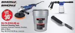 PartSource Selected Cleaning Tools offer