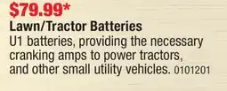 PartSource Lawn/Tractor Batteries offer