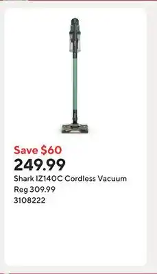 Staples Shark IZ140C Cordless Vacuum offer