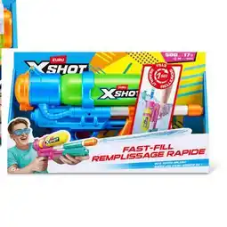 Staples ZURU XSHOT Water Fast-Fill 80s Super Splash Water Blaster offer