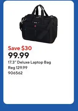 Staples 17.3 Deluxe Laptop Bag offer