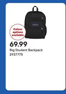 Staples Big Student Backpack offer