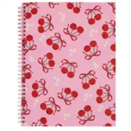 Staples Merangue Cherry & Bows Coil Notebook offer