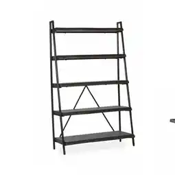 Staples Gry Mattr Live Edge Bookshelf Black Walnut offer