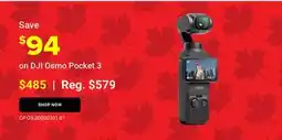 Visions Electronics DJI Osmo Pocket 3 offer