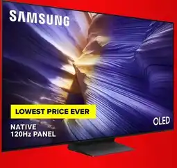 Visions Electronics SAMSUNG NATIVE 120Hz PANEL 65 offer