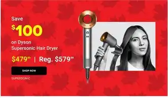 Visions Electronics Dyson Supersonic Hair Dryer offer