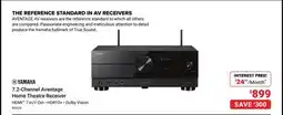 Visions Electronics YAMAHA 7.2-Channel Avenue Home Theatre Receiver HDMI 7 in/1 Out • HDR10+ • Dolby Vision offer