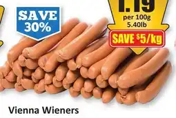 Starsky Vienna Wieners offer