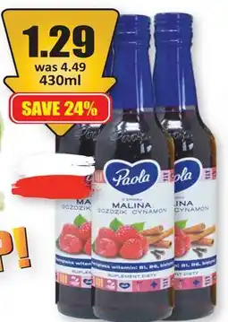 Starsky Paola Fruit Syrup Raspberry, Cinnamon & Cloves offer