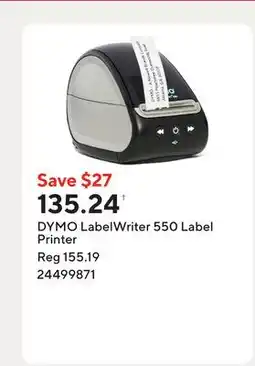 Staples DYMO LabelWriter 550 Label Printer offer