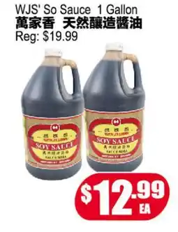 Yuan Ming Supermarket WJS' So Sauce offer