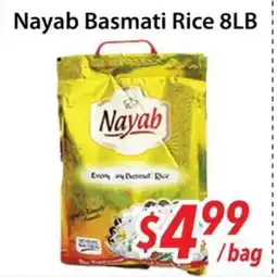Bestco Food Mart Nayab Basmati Rice 8LB offer