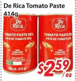 Bestco Food Mart De Rica Tomato Paste offer
