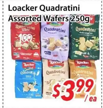 Bestco Food Mart Loacker Quadratini Assorted Wafers offer