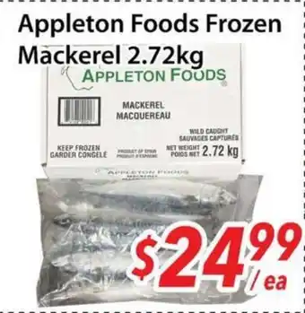 Bestco Food Mart Appleton Foods Frozen Mackerel offer