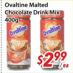 Bestco Food Mart Ovaltine Malted Chocolate Drink Mix offer