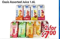 Bestco Food Mart Oasis Assorted Juice offer