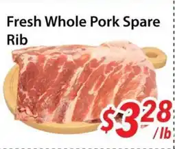 Bestco Food Mart Fresh Whole Pork Spare Rib offer