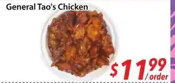 Bestco Food Mart General Tao's Chicken offer