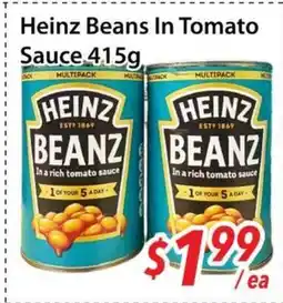 Bestco Food Mart Heinz Beans In Tomato Sauce offer