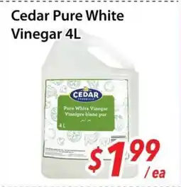 Bestco Food Mart Cedar Pure White Vinegar offer