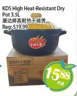 Food Depot Supermarket KDS High Heat-Resistant Dry Pot offer