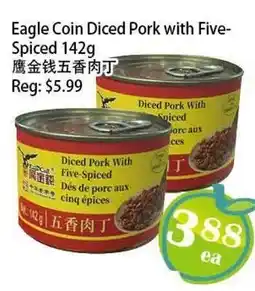 Food Depot Supermarket Eagle Coin Diced Pork with Five-Spiced offer