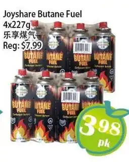 Food Depot Supermarket Joyshare Butane Fuel offer