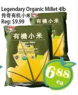 Food Depot Supermarket Legendary Organic Millet 4lb offer