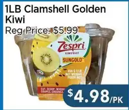 Blue Sky Supermarket 1LB Clamshell Golden Kiwi offer