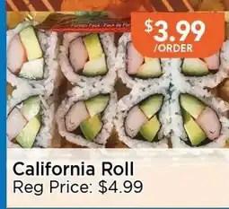 Blue Sky Supermarket California Roll offer