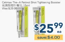 Oceans Fresh Food Market Celimax The-A Retinol Shot Tightening Booster offer
