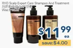 Oceans Fresh Food Market RYO Scalp Expert Care Shampoo And Treatment offer