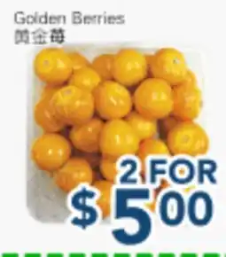Oceans Fresh Food Market Golden Berries offer