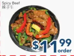 Oceans Fresh Food Market Spicy Beef offer
