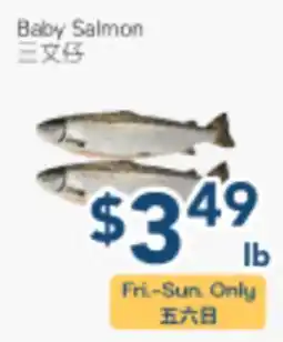 Oceans Fresh Food Market Baby Salmon offer